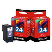 Genuine Original LEXMARK TWIN PACK 18C1624A COLOUR    TPASA26